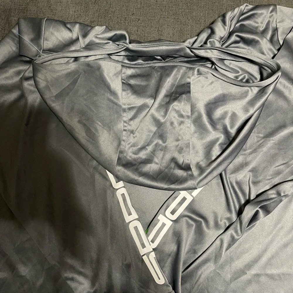 SPRO Gray Long Sleeve Hoodie summer shirt XXL - Picture 9 of 9